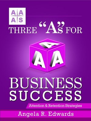 cover image of Three "A"s for Business Success